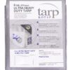 Kotap 12 x 20 Ft. Ultra Heavy-Duty Protection/Coverage Tarp, Superior Weave for Greater Longevity, 16-mil, Reversible, Multi-Use, Waterproof, Silver-White, 1-Pack (TUH-1220) Ultra Heavy Duty Protection, 16-mil Size: 12' X 20' 16 81xSbOJt7L