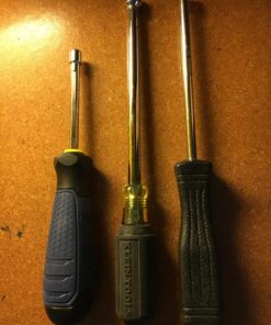 Klein Tools 646-3/8M Magnetic Tip Nut Driver, 3/8-Inch with 6-Inch Hollow Shank 3/8-Inch Tip 5 81xSsc gVYL