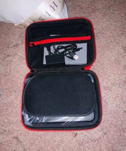 Portable Power Bank with AC Outlet, 83Wh/22500mAh 110V/85W Portable Laptop Charger Battery Bank, External Battery Pack Power Supply for Home Emergency Outage, Outdoor Camping RV Trip Adventure Red 86 81xVD92gOL