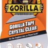 Gorilla Crystal Clear Repair Duct Tape, 1.88” x 9 yd, Clear, (Pack of 1) 18 81xXgdkeAAL