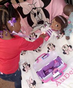 DOC MCSTUFFINS Disney Junior Toy Hospital Doctor's Bag Set, 7-piece Dress Up and Pretend Play Doctor Kit, Officially Licensed Kids Toys for Ages 3 Up Multicolor 37 81xXrUi4L