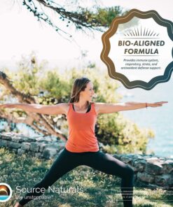 Source Naturals Wellness Formula Bio-Aligned Vitamins & Herbal Defense for Immune System Support - Dietary Supplement & Immunity Booster - 60 Capsules 16 81xYMUS7PrL 2