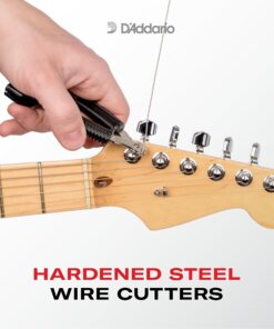 D'Addario Accessories Pro-Winder - Guitar String Winder, Guitar String Cutter, Guitar Bridge Pin Puller - Ultimate Ergonomic All in One Guitar Tool for Restringing - Black Guitar ProWinder 23 81xYUkHRaxL