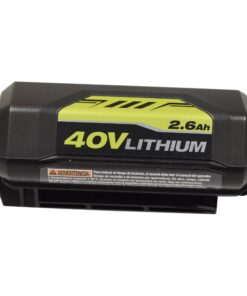 Alternative view of RYOBI OP40261 40V 2.6Ah Lithium Ion Battery w/Fuel Gauge