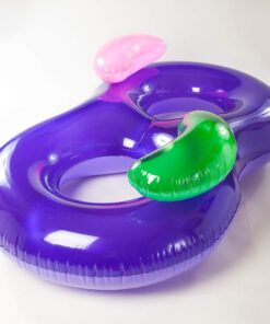 SWIMLINE Inflatable Ring Pool Float for Adults Kids Floating Lounger Complete Series Large Size Floats Adult | Floaties for Pool Lake Ocean Chair Summer Fun Multi-Purpose Water Floaty Single & Double Conversation Double Ring 5 81xahc8f5sL