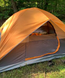 Amazon Basics Dome Camping Tent With Rainfly and Carry Bag, 4/8 Person 4-person 23 81xbCDzh4jL