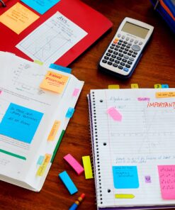 Post-it Notes, 3x3 in, 18 Pads, America's #1 Favorite Sticky Notes, Jaipur Collection, Bold Colors (Green, Yellow, Orange, Purple, Blue), Clean Removal, Recyclable (654-18BRCP) 16 81xbaVxp8gL