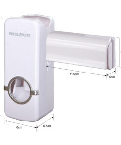 Alternative view of Allstar Innovations - Press 2 Paste - Hands Free Automatic Toothpaste Dispenser and Toothbrush Holder Color and Appearance May Vary
