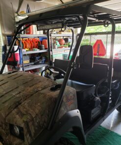 OxGord UTV Rear View Side Mirrors Shatter-Proof, Universal Best for 1.6" - 2" Roll Cage Bar, Adjustable Arm - High Impact Tempered Glass 2-pack Side View 32 81xcaCe87UL