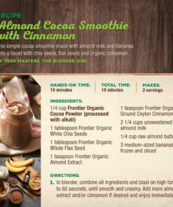 Frontier Co-op Cinnamon Powder, Ceylon, Certified Organic, Kosher, Non-irradiated, Bulk Bag, Sustainably Grown, Cinnamomum Verum J. Presl, Original Version, ,Mildly Sweet and Spicy, 16 Oz 1 Pound (Pack of 1) 16 81xf6W2TQFL