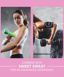 Sports Research Sweet Sweat Arm Trimmers for Men & Women | Increases Heat & Sweat Production to The Bicep Area Pink Medium 32 81xff78KDeL
