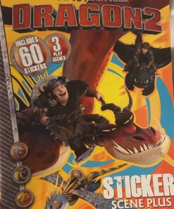 How To Train Your Dragon Coloring Books Super Set -- 2 Books with Stickers and Mess-Free Magic Pen (Party Supplies, Toys and Games) 9 81xfj70tML