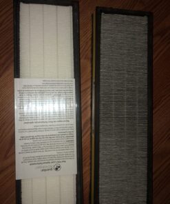 Germ Guardian Filter B HEPA Pure Genuine Air Purifier Replacement Filter, Removes 99.97% of Pollutants for AC4825, AC4300, AC4900, AC4825DLX, AC4850, CDAP4500, AP2200, Black/Yellow, FLT4825 FLT4825 HEPA PURE 43 81xfmkbghDL