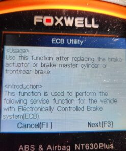 FOXWELL NT630 Plus OBD2 Scanner Diagnostic Tool, Car Code Reader ABS Scan Tool Bleeding Brake SRS Scanner Bidirectional Control with Airbag Light Reset SAS Calibration Oil Light EPB Service 54 81xhJHU16RL