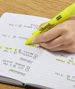 SHARPIE Tank Style Highlighters, Chisel Tip, Assorted, Box of 12 21 81xi473t QL