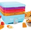 Nostalgia Organic Leather and Fruit Chip Snack Maker, Blue 45 81xikWjlU1L