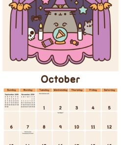 Pusheen the Cat 2019 Wall Calendar Calendar, Wall Calendar 17 81xk6EFdLyL