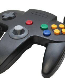 Classic Retro N64 Bit USB Wired Controller for PC and MAC - Black 18 81xkIBxgEGL