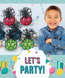 Mesh Color-Changing Mini Squeeze Balls | 24 Pieces | Favors, Giveaways, Rewards, Gifts, Takeaways, Kid's Birthday, Vacation Bible School, Christmas, Easter 13 81xkQtanL1L