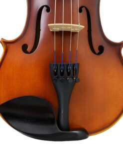 Bunnel Premier Violin Outfit 3/4 Size - Carrying Case and Accessories Included — Solid Maple Wood and Ebony Fittings By Kennedy Violins 3/4-size 18 81xkREuW19S