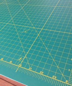 Crafty World 18 x 24 Cutting Mat for Sewing, Self Healing Double Sided Quilting Crafts Mat - Fabric Cutting Mat - Non Slip surface - Rotary Cutting Board A2-18x24 Green 29 81xlf r4LDL