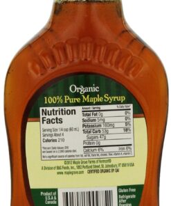 Alternative view of Organic Grade A Maple Syrup 8.50 Ounces (Case of 12)