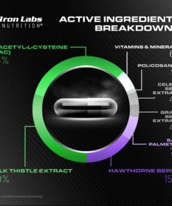 Iron Labs Nutrition: Cycle Support Plus NAC (N-Acetyl-L-Cysteine) - On Cycle Support Supplements for Men - with N Acetyl L Cysteine, Milk Thistle, Hawthorne Berry and More (120 Capsules) 120 Count (Pack of 1) 13 81xoCBF21 L