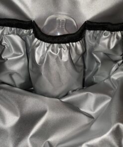 Hap Tim Diaper Bag Backpack,Large Capacity Travel Back Pack Maternity Baby Nappy Changing Bags, Double Compartments with Stroller Straps,Waterproof,Black (US7340-DG) Dark Grey 86 81xqOGGnSVL