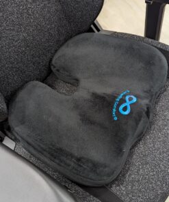 Everlasting Comfort Seat Cushion for Lower Back Pain Relief - Enhances Posture & Support, Provides All-Day Comfort - Non-Slip Tailbone Pain Relief Cushion - Multi-Use Car, Gaming, Office Chair Cushion Black (Flagship Cushion) The Original Memory Foam 36 81xr0XAId3L