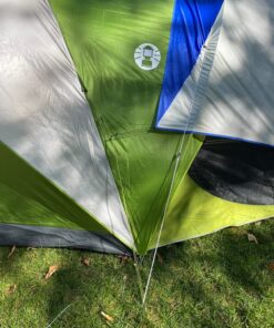 Coleman Evanston Screened Camping Tent, 6/8 Person Weatherproof Tent with Roomy Interior Includes Rainfly, Carry Bag, Easy Setup and Screened-In Porch 8-person Dome Tent 47 81xrm6MNwJL