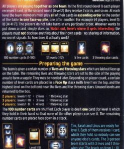 The Mind Card Game - Addictive Mind-Melding Fun for Game Night! Cooperative Family Game for Kids and Adults, Ages 8+, 2-4 Players, 15 Minute Playtime, Made by Pandasaurus Games 1 Count (Pack of 1) Board Games 65 81xsuhgeFRL