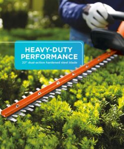 BLACK+DECKER 20V MAX Cordless Hedge Trimmer, 22-Inch, Tool Only (LHT2220B) 29 81xtK27uPL 1