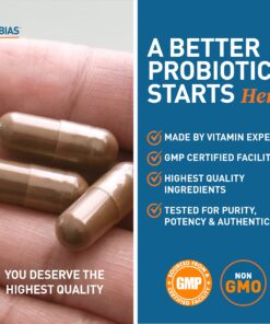 Dr. Tobias Probiotics 30 Billion, 10 Strains, 30 Billion CFU's, Targeted Release Probiotics for Digestive Health, Shelf-Stable Probiotics for Women & Men, Non-GMO, 30 Capsules, 30 Servings 30 Count (Pack of 1) 18 81xtUzxZ4L