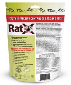 EcoClear Products 620101, RatX All-Natural Humane Rat and Mouse Rodenticide Pellets, 1 lb. Bag 15 81xu7Xu6uJL