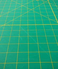 Crafty World 12 x 18 Cutting Mat for Sewing, Self Healing Double Sided Quilting Crafts Mat - Fabric Cutting Mat - Non Slip surface - Rotary Cutting Board A3-12x18 Green 35 81xzMeKq5dL