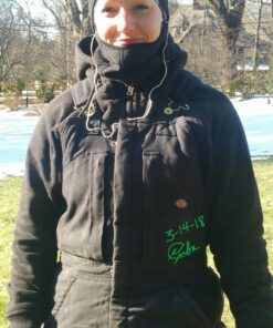 Ergodyne - 6823 Black Wind-Proof Hinged Balaclava Face Mask (16823) 43 81y 9UF95L