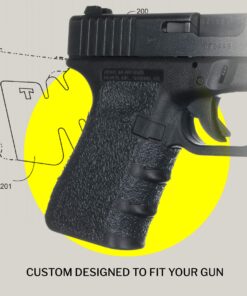 TALON Grips for Glock 19, 23, 25, 32, 38 Gen 3, 2, or 1 Rubber-Black 46 81y0gW6WLoL 1