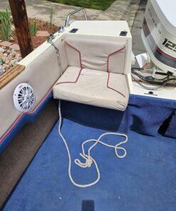 Pyle 6.5 Inch Dual Marine Speakers - 2 Way Waterproof and Weather Resistant Outdoor Audio Stereo Sound System with 200 Watt Power, Poly Carbon Cone and Butyl Rubber Surround - 1 Pair - PLMR62 (White) 35 81y15KAKsL