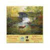 SUNSOUT INC - Rock Creek Crossing - 500 pc Jigsaw Puzzle by Artist: Persis Clayton Weirs - Finished Size 18" x 24" - MPN# 51979 26 81y1n49t6fL
