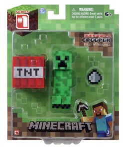 Alternative view of Minecraft Core Creeper Figure Pack