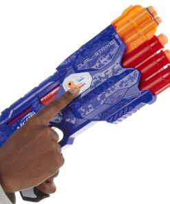 Nerf Dual-Strike Gun 18 81y3Fk1IqdL