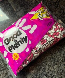 GOOD & PLENTY Licorice Fat Free, Candy Bulk Bag, 5 lbs 16 81y3MLJCJL