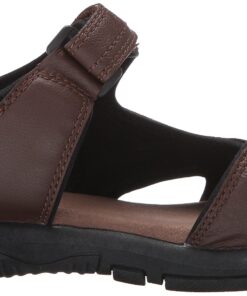 Propet Men's Arlo Fisherman Sandal 8 3E US Brown 13 81y3WFutV7L