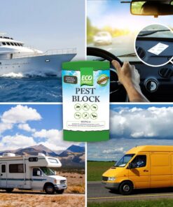 Eco Defense Pest Control Pouches - All Natural - Repels Rodents, Spiders, Roaches, Ants, Moths, Squirrels, & Other Pests 21 81y3cEO4oWL