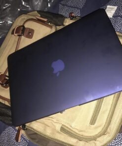 GMYLE MacBook Air 13 inch Case (A1369 A1466,Older Version 2010-2017 Release),2 in 1 Bundle Set Plastic Hard Case & Handle Carrying Sleeve Bag Compatible with Mac Air 13, Navy Blue 33 81y4AOUp 5L