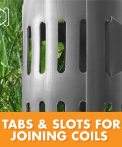 EasyFlex 1131-6C Tree Trunk Protector, 6 Count (Pack of 1), Gray 6 Count (Pack of 1) 24 81y4ECXGyL