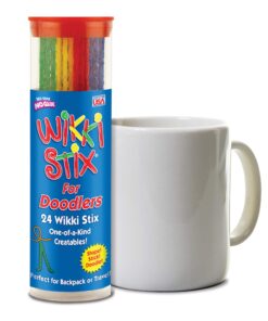 Wikki Stix Doodler, Fidget Toy Plus Arts & Crafts for Kids; Non-Toxic Waxed Yarn, Reusable Hands-on Fun! 6-inch Assorted Colors; 24-Pack. 23 81y5HpkNAJL