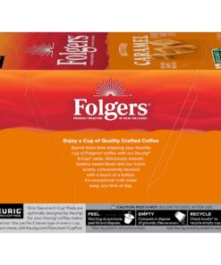 Folgers Buttery Caramel Flavored Coffee, 72 Keurig K-Cups Pods 12 81y5STAdPBL