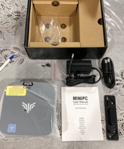 KAMRUI AK1PLUS Mini PC,12th Intel Alder Lake- N95 up to 3.4 GHz,8GB RAM+256GB M.2 SSD,Mini Computer Support 2.5" SSD (up to 2TB),WiFi 2.4G/5G,BT 4.2,4K, Business, Home, Office AK1 PLUS (8+256) 12th Intel Alder Lake- N95 102 81y6EHaprdL