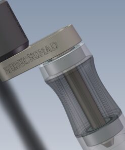 MusicNomad MN221 GRIP Guitar String Peg Winder, Rubber Lined & Dual Bearing 24 81y6KRkfFYL 2